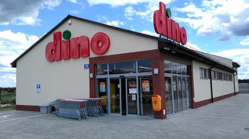 Lokalizacja najbliższego sklepu DINO