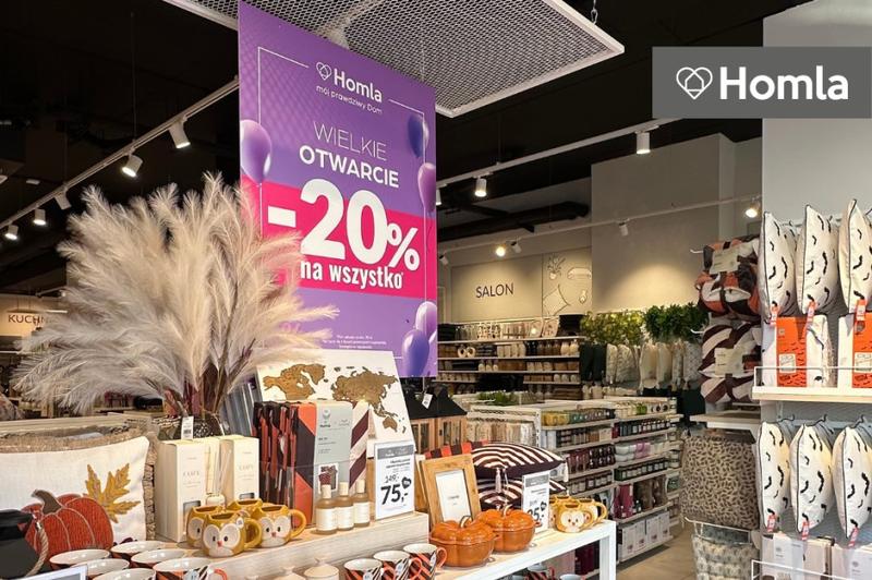 Lokalizacja sklepów Homla