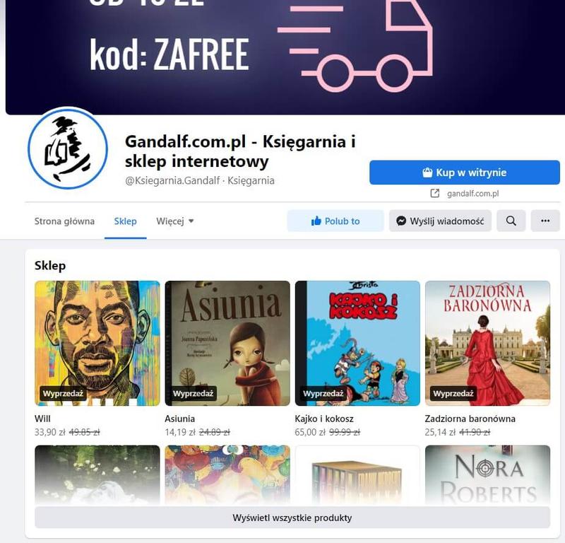 Marketing na Facebooku dla e-commerce