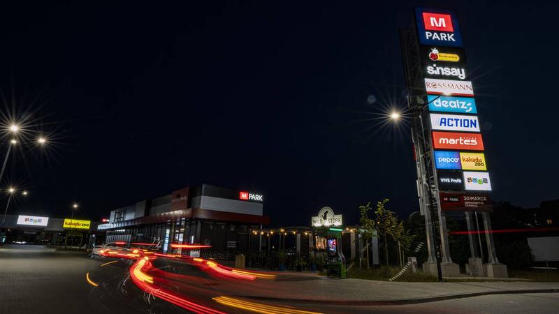 Marki i sklepy w retail parku