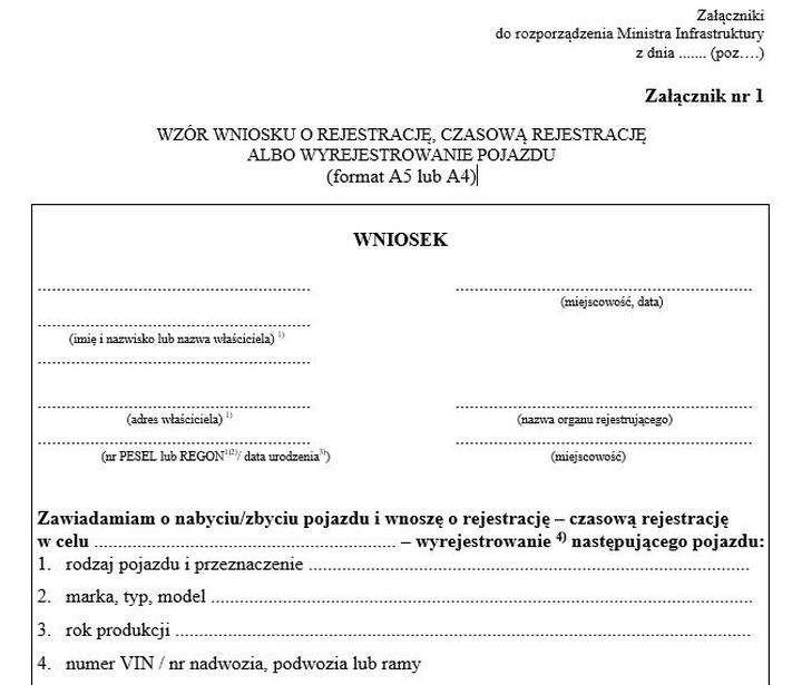 Przepisy prawne dotyczące przerejestrowania pojazdu