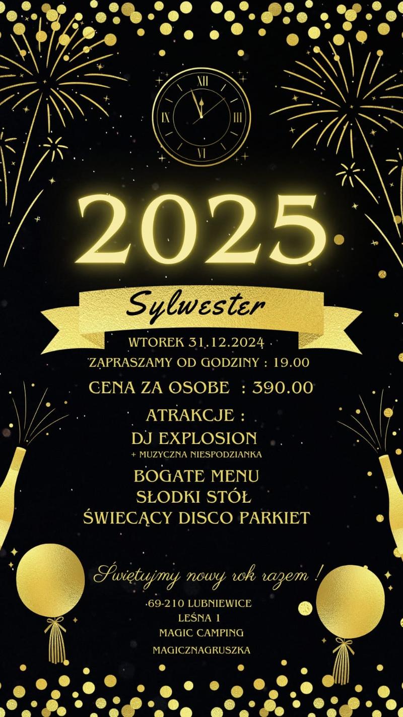 Godziny otwarcia sklepów w sylwestra