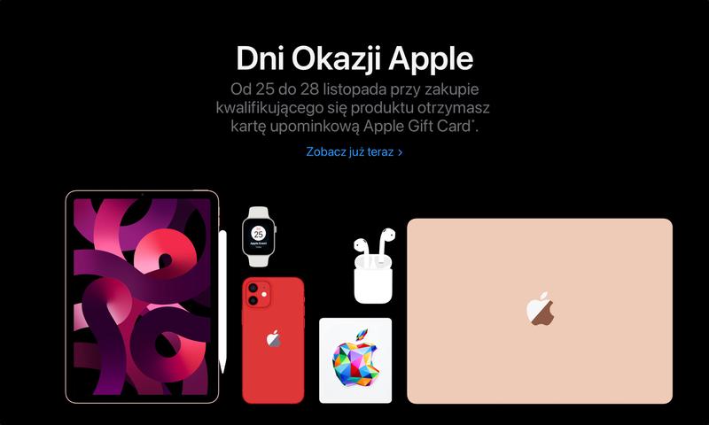 Czy Apple przygotował zniżki na Black Friday w tym roku? Sprawdźmy!
