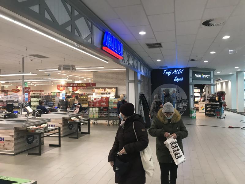 Lokalizacja sklepu Aldi w Sopocie