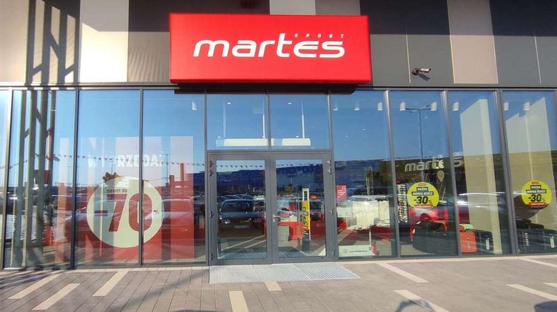 Lokalizacje sklepów Martes