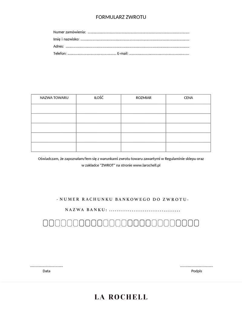 Zwroty zakupów online i stacjonarnych