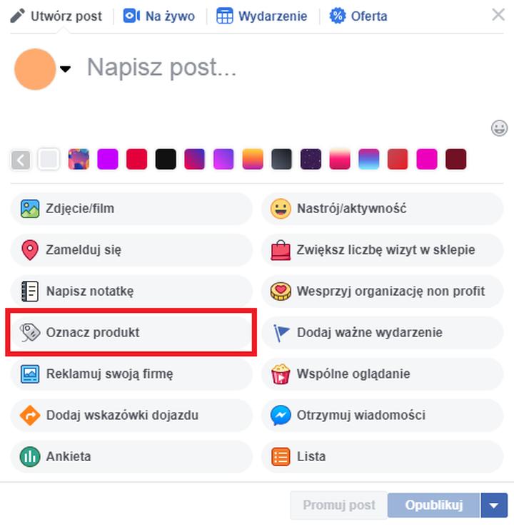 Promocja i marketing sklepu na Facebooku