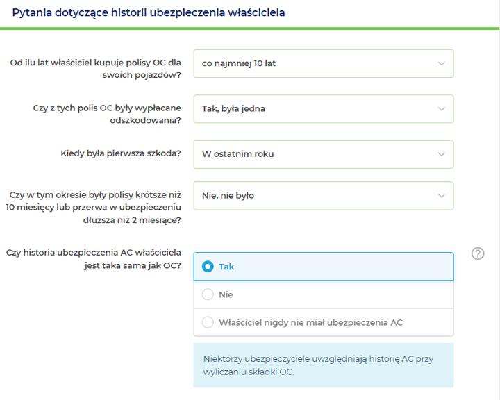 Mechanizm zniżek OC