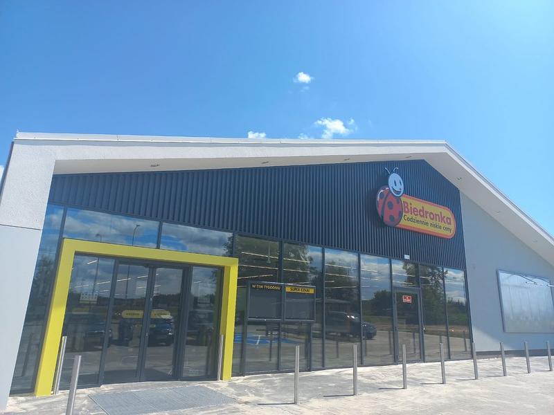 Nowe sklepy Biedronki